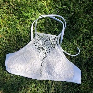 crochet bikini top